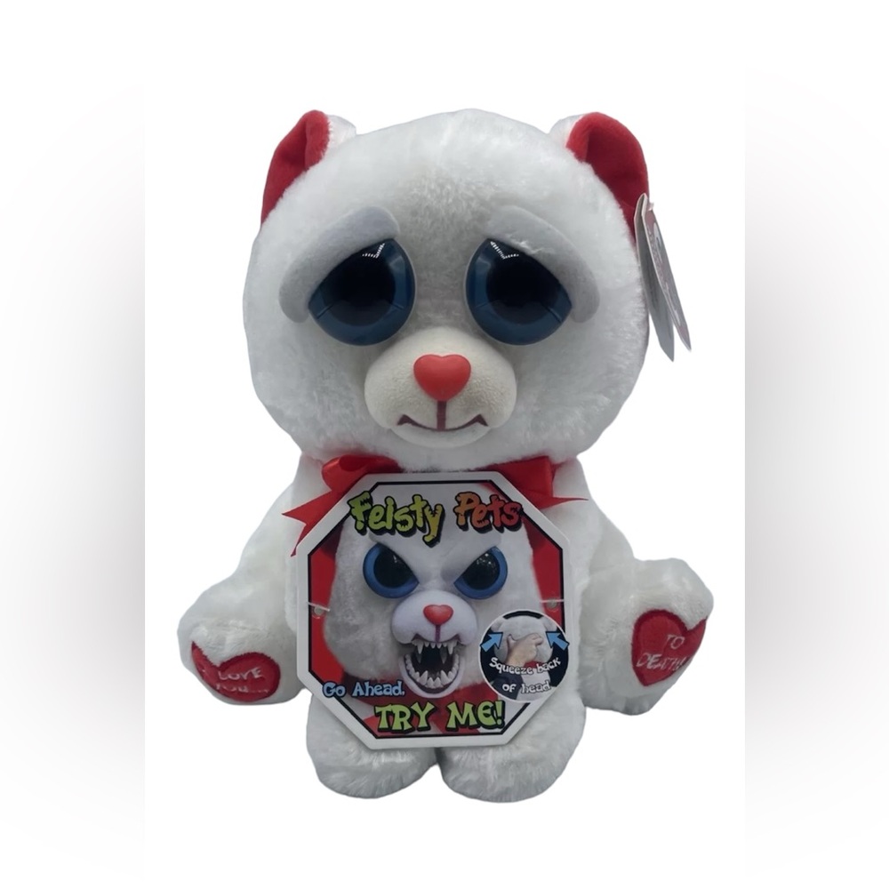 Feisty Pets Bear Taylor Truelove Valentine Stuffed Plush Animal Squeeze Toy Gift